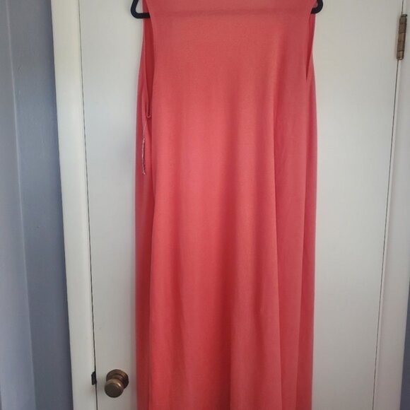 LuLaRoe Joy Vest Coral Med - Picture 4 of 9